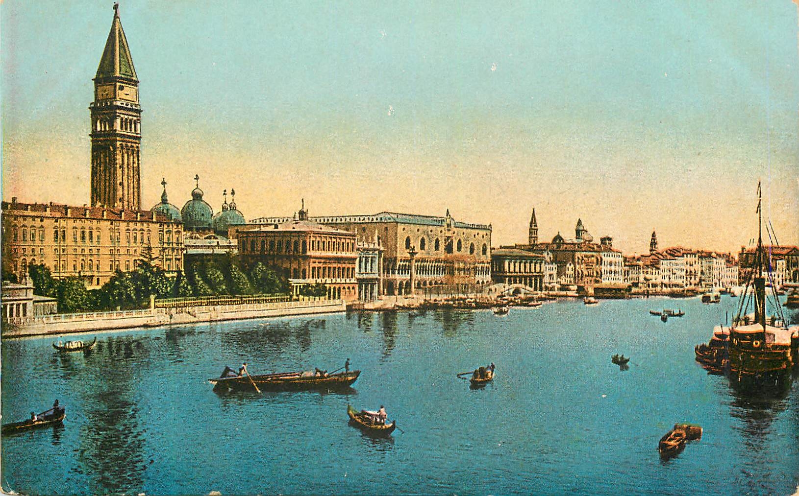 CPA Venezia Panorama dalla Punta della Dogana
