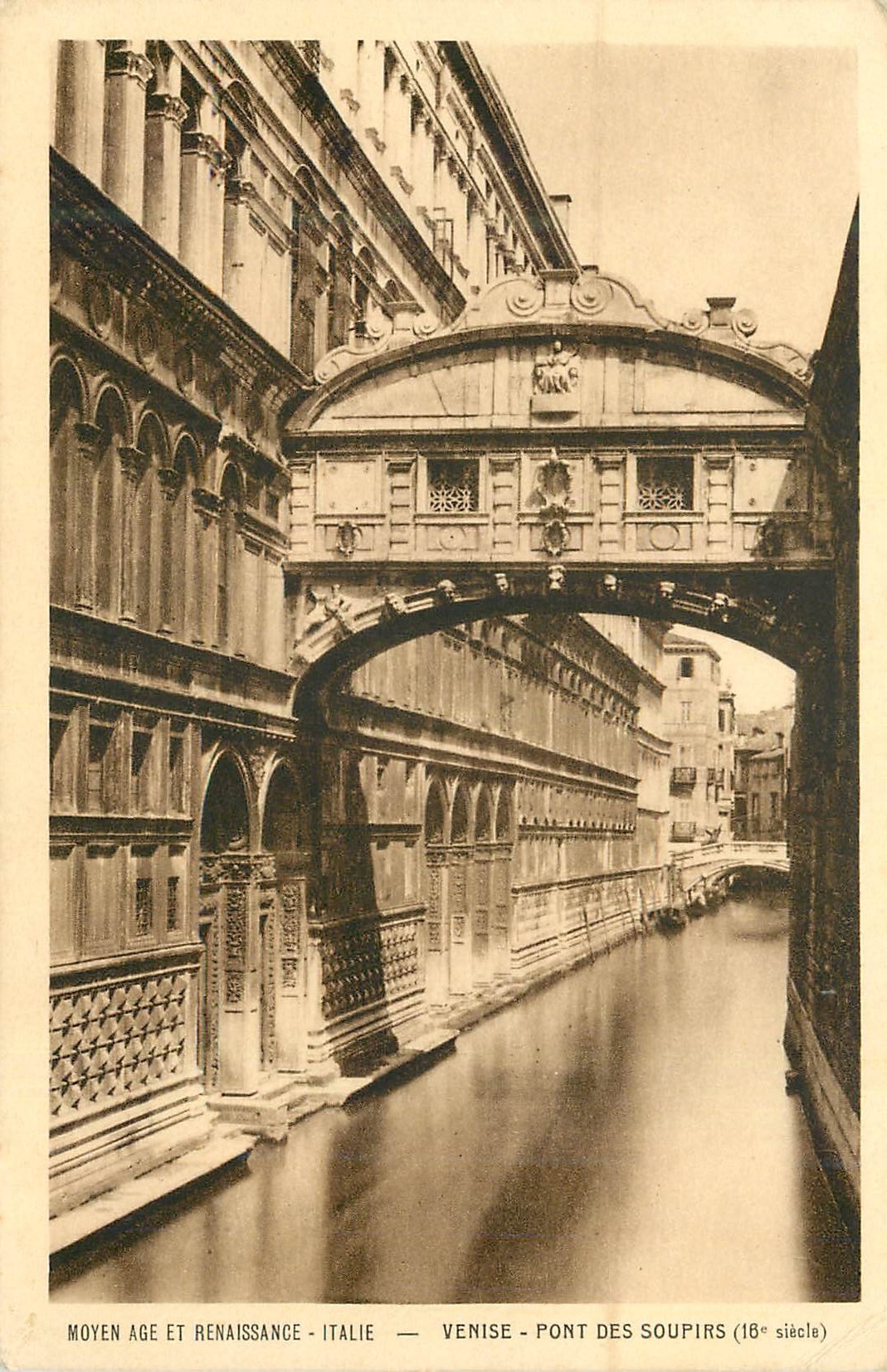CPA Venise Pont des Soupirs (18e siecle)