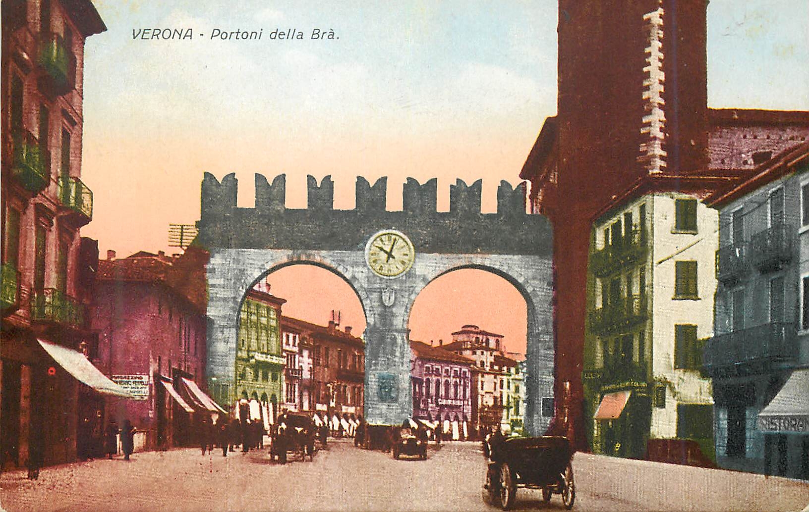 CPA Verona Portonie della Bra