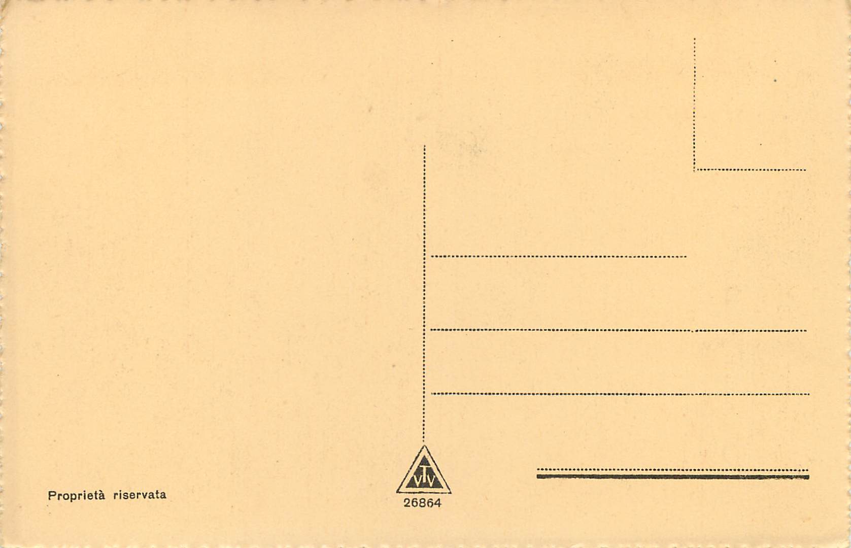 CPA Verona Ponte Scaligero — Rückseite