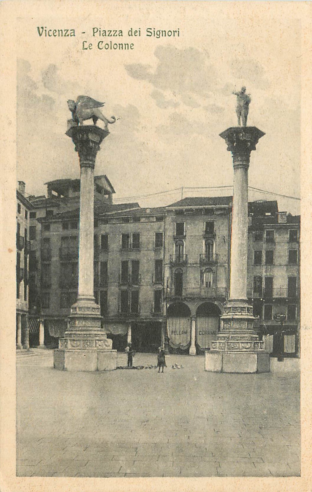 CPA Vicenza Piazza dei Signori Le Colonne