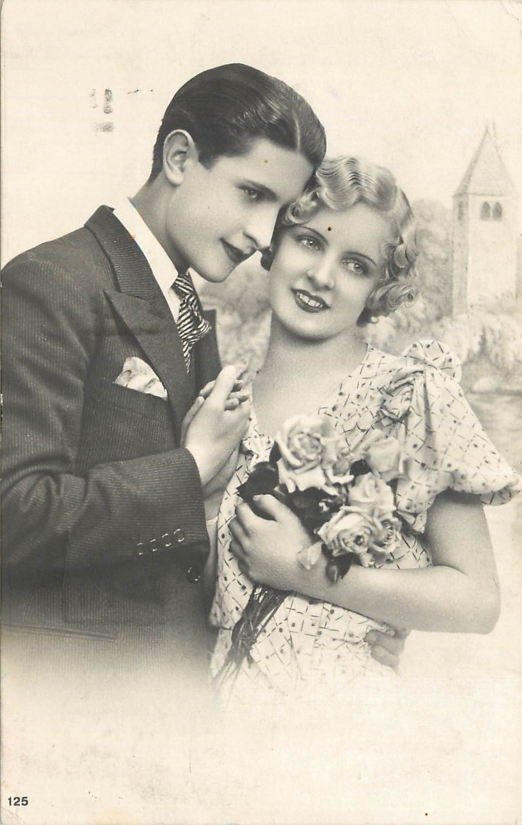 Jeune couple — photo de studio — Fotocellere di Campassi n°125