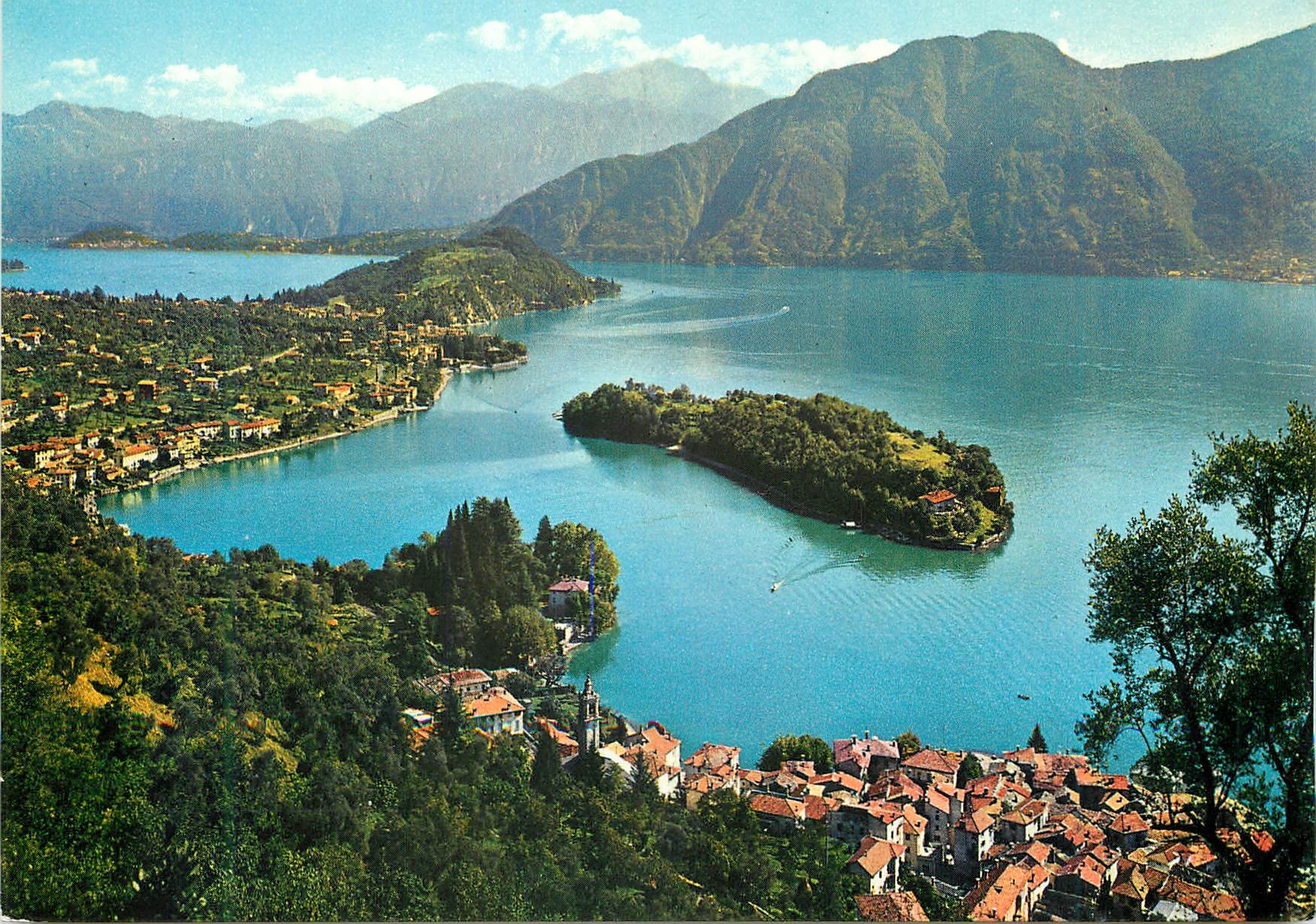 CPM Lac de Como L'ile Comacina