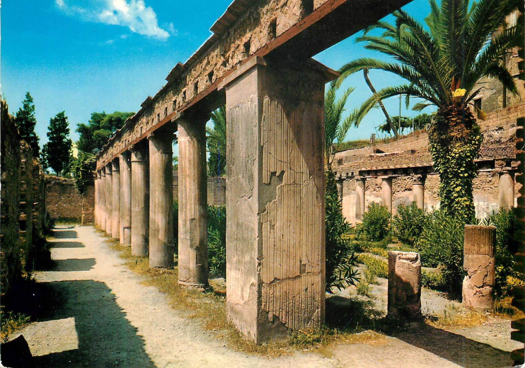 CPM Ercolano Maison d'Argo (Peristylo)