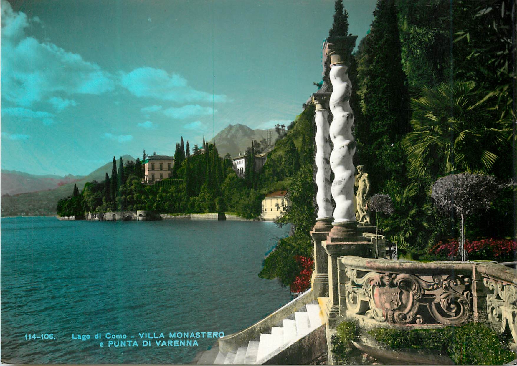 CPM Lago di Como Villa Monastero Punta di Varenna