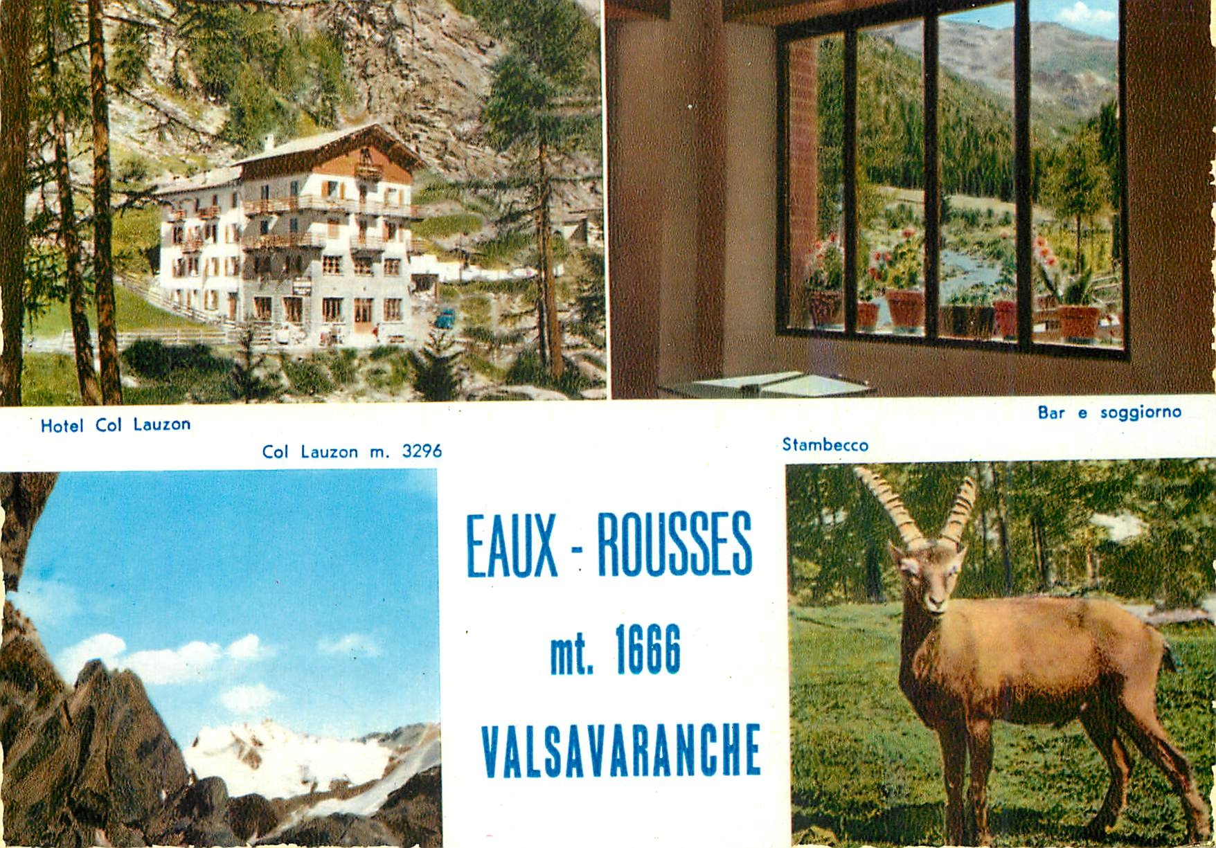 CPM Hotel Col Lauzon Eaux Rousses Telefone pubblico