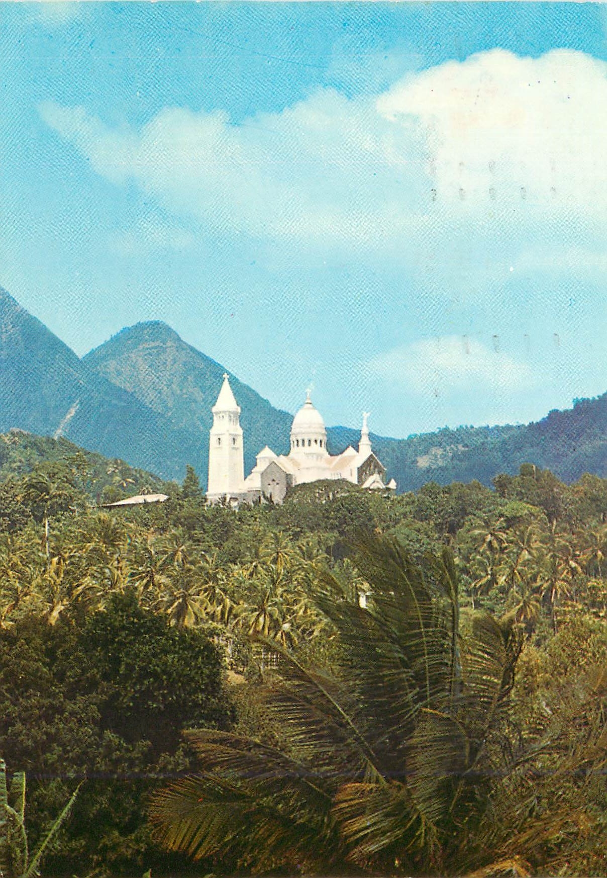 CPM Martinique Fort-de-France La Basilique de Balata