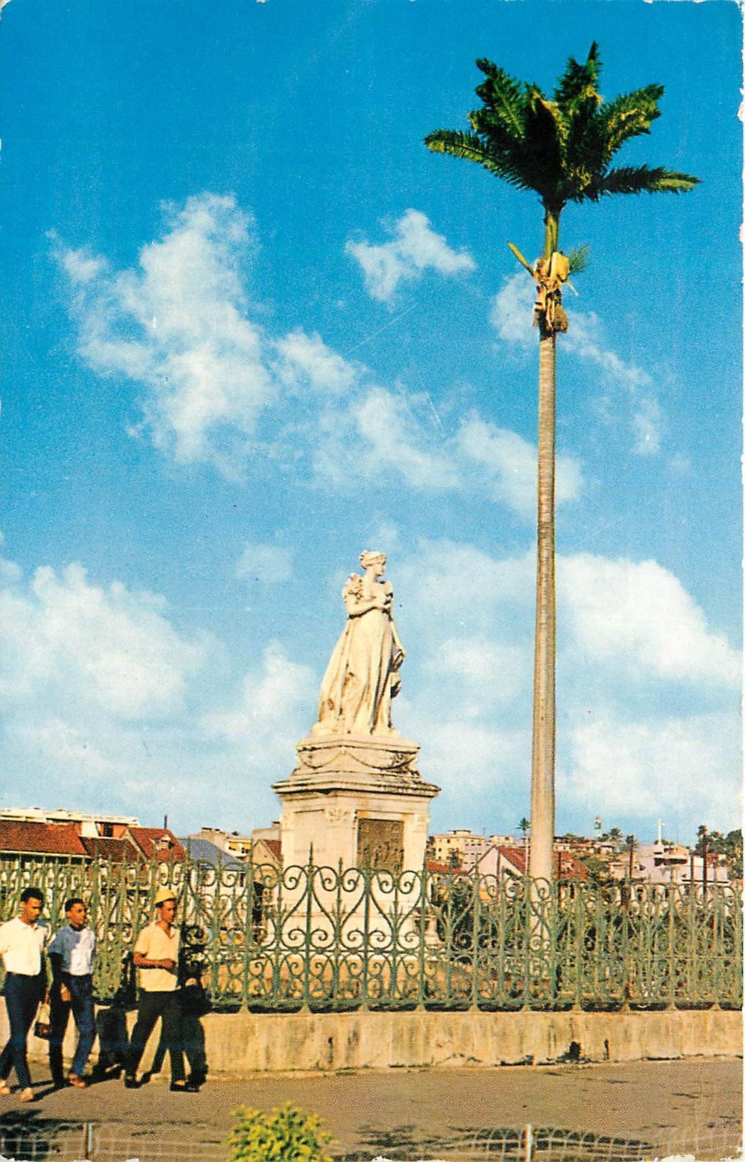 Statue de l'Impératrice Joséphine — Fort-de-France — Éditeur Félix Rosesette, n°6