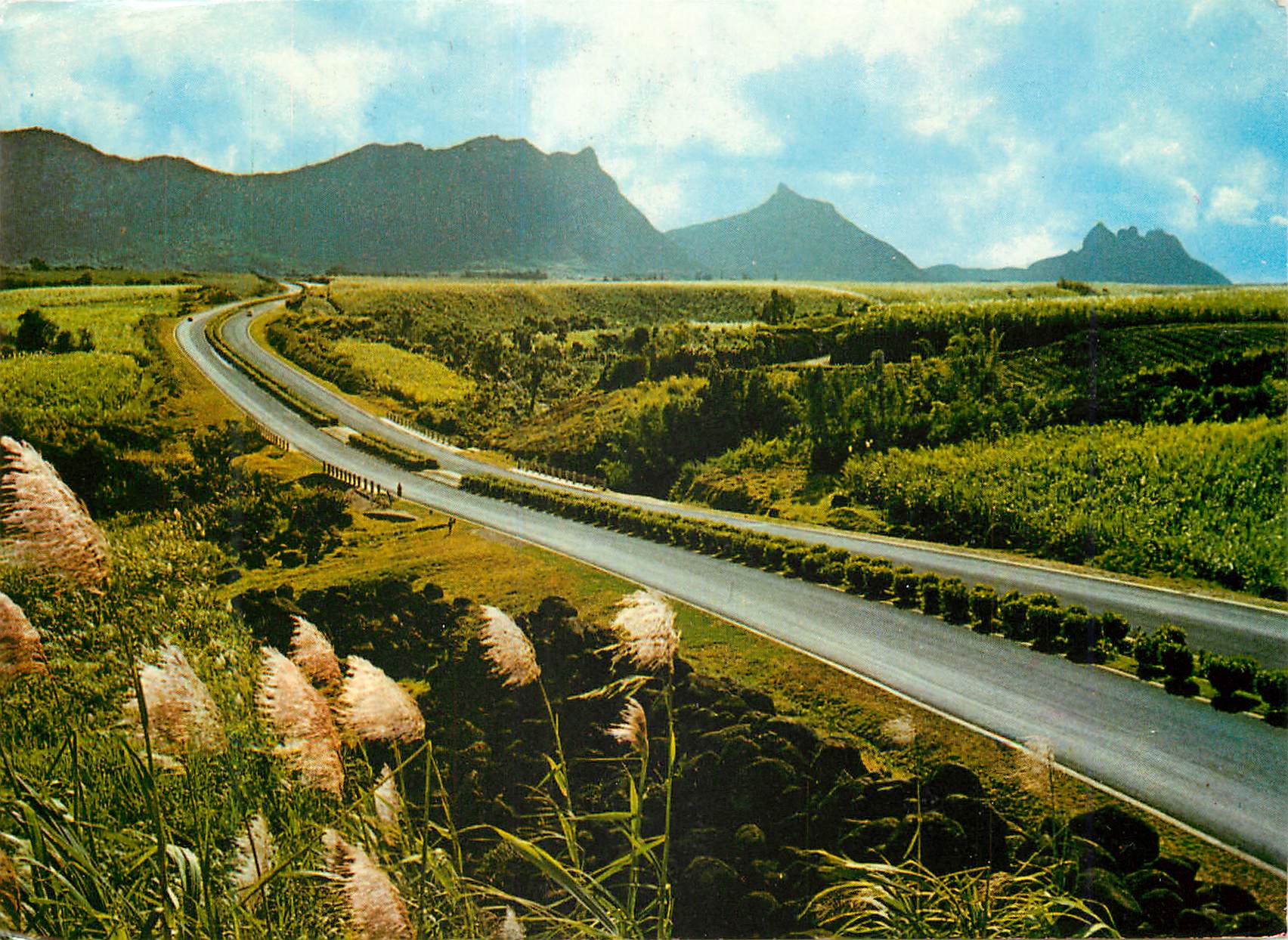 CPM Ile Maurice Port-Louis Phoenix Autoroute
