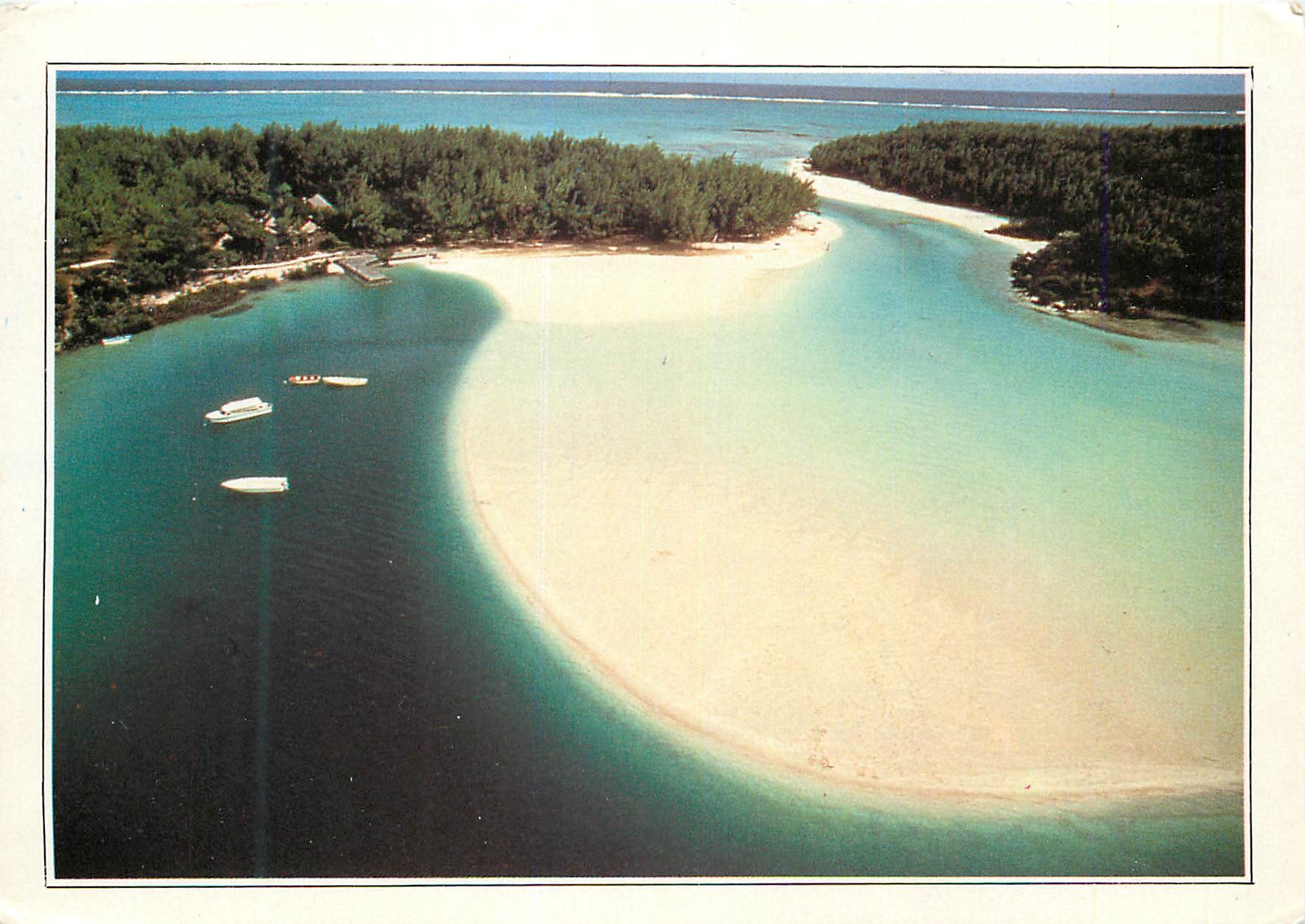CPM Ile Maurice Trou-aux-Biches The lagoon and the beaches