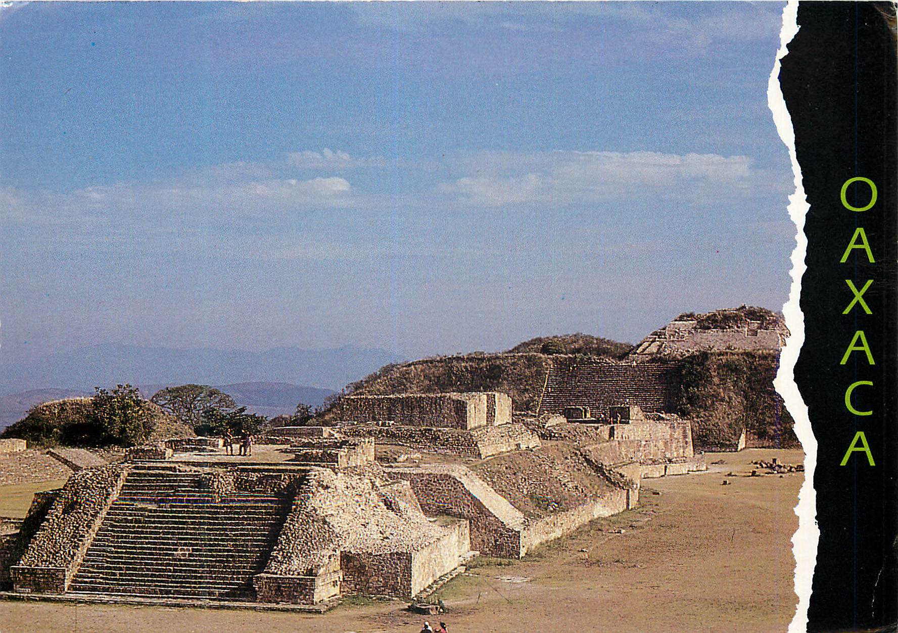CPM Mexico Oaxaca Archeological zone of Monte Alban