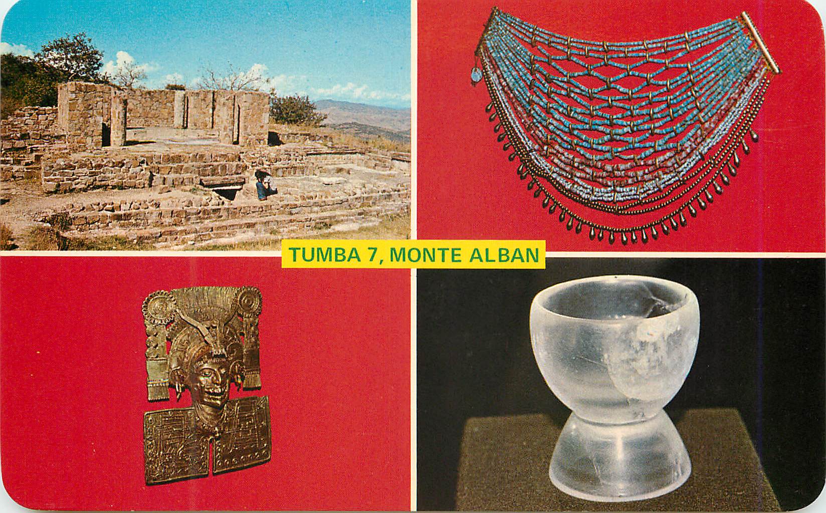 CPM Mexico Some of the fabulous Jewels found at Tomb 7