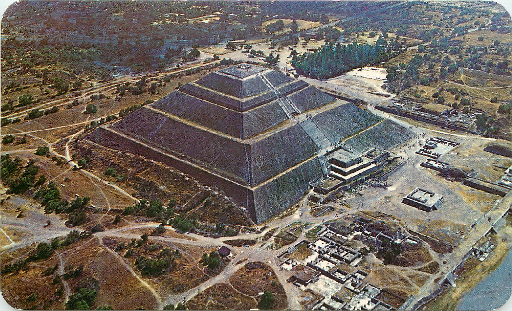 CPM Mexico Pyramid of the Sun