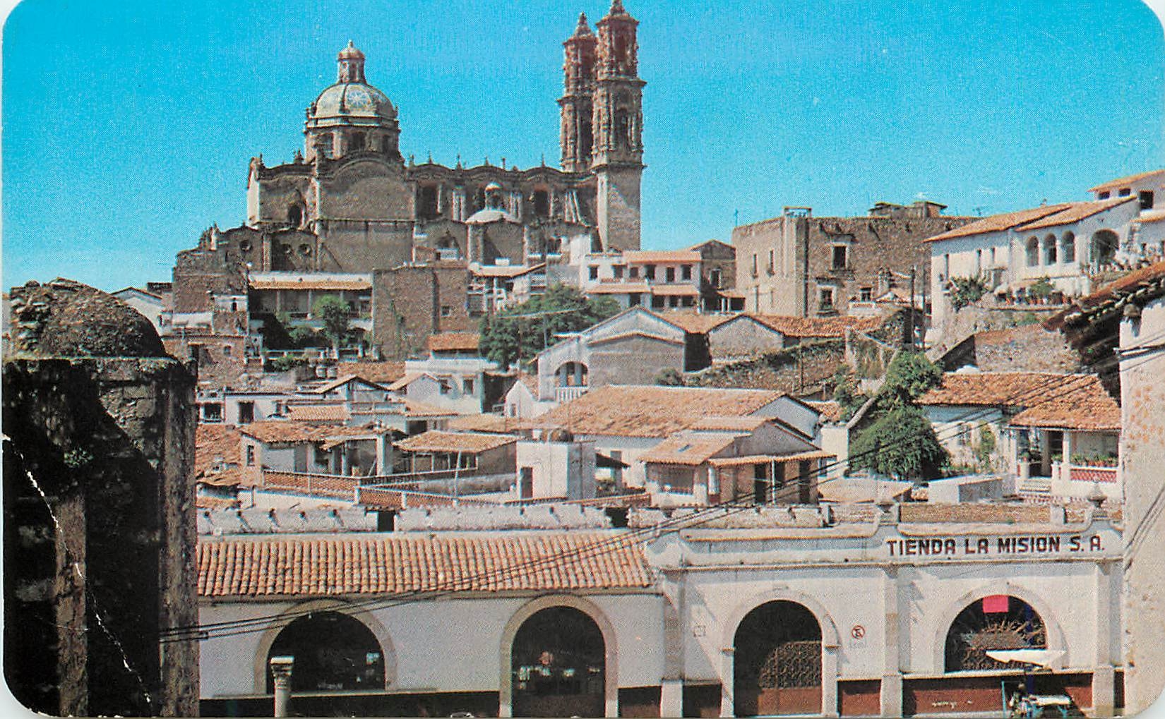 CPM Mexico La Mision Store and the Sta Prisca Parish Taxco Gro