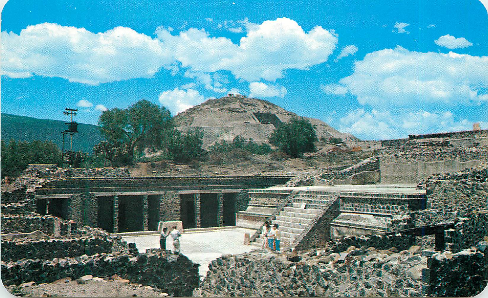 CPM Mexico Temple of the Butterflies so named for the carvings on the columns It is about 1000 yers old