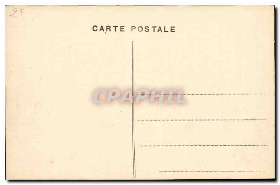 Marseille CPA La cathedrale — Verso