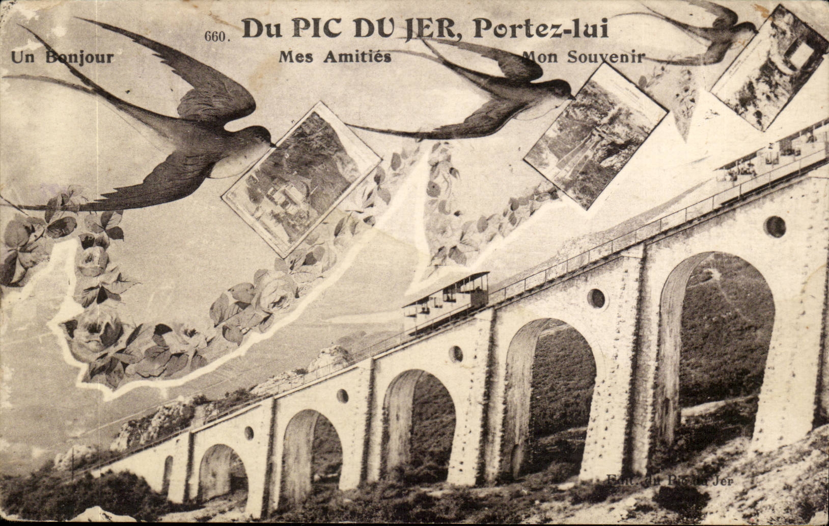Brücke des Pic du Jer — Verlag 'Brücke des Pic du Jer' — n° 660