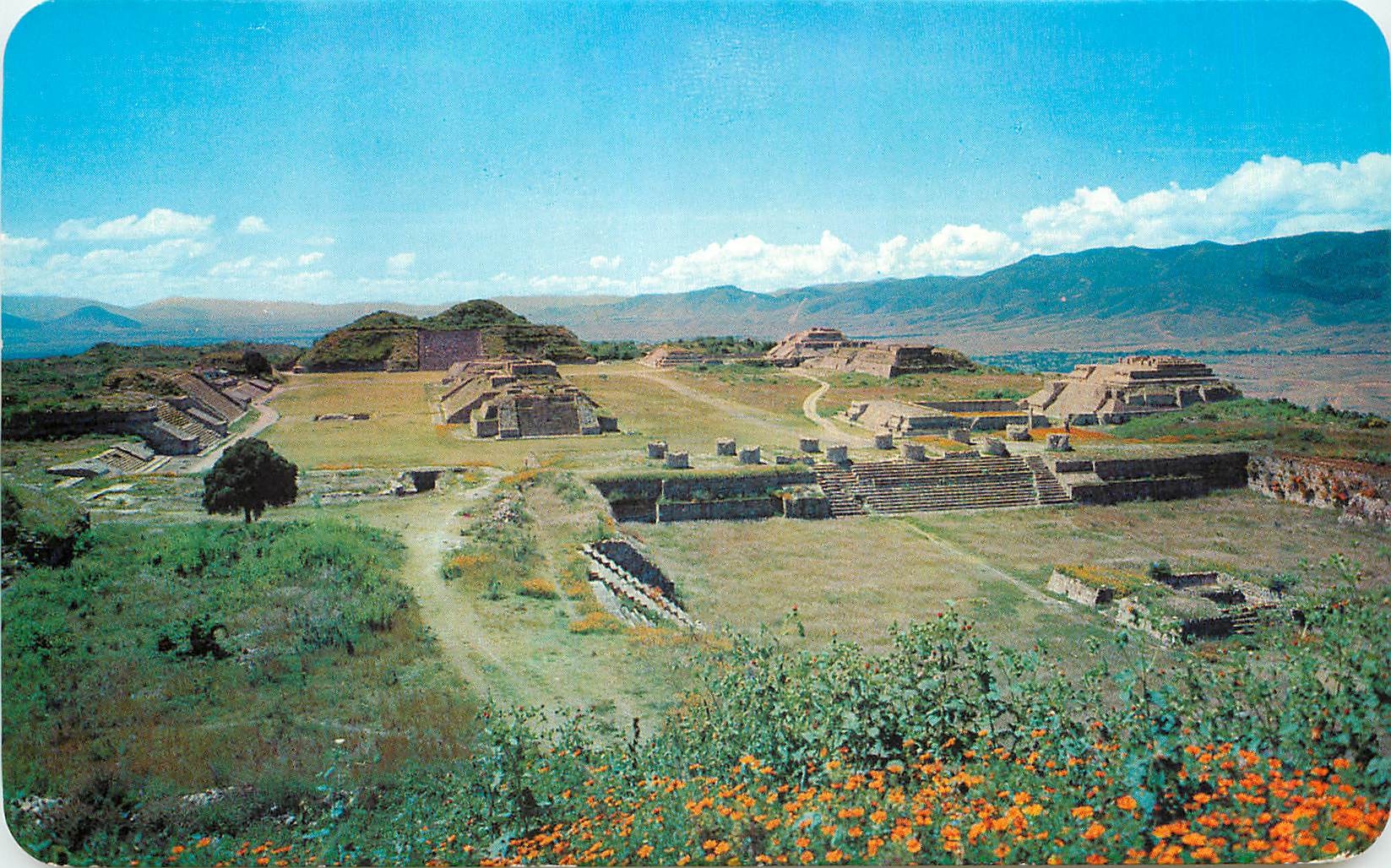 CPM Ruins of the pre-hispanic City of Monte Albán Oaxaca Oaxaca Mexico.