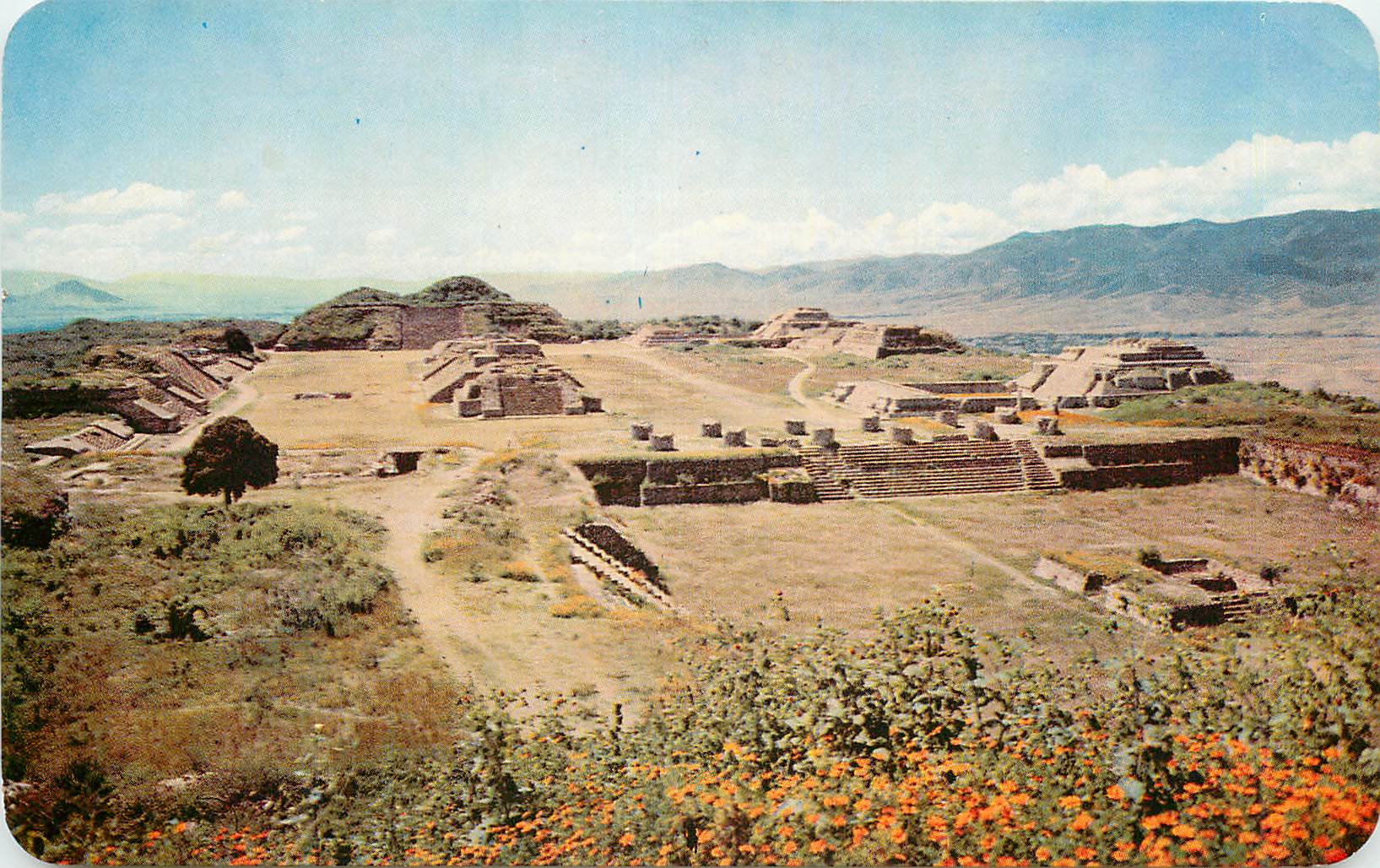 CPM Ruins of the ancient Mixteca City of Monte Albán Oaxaca Oax Mexico