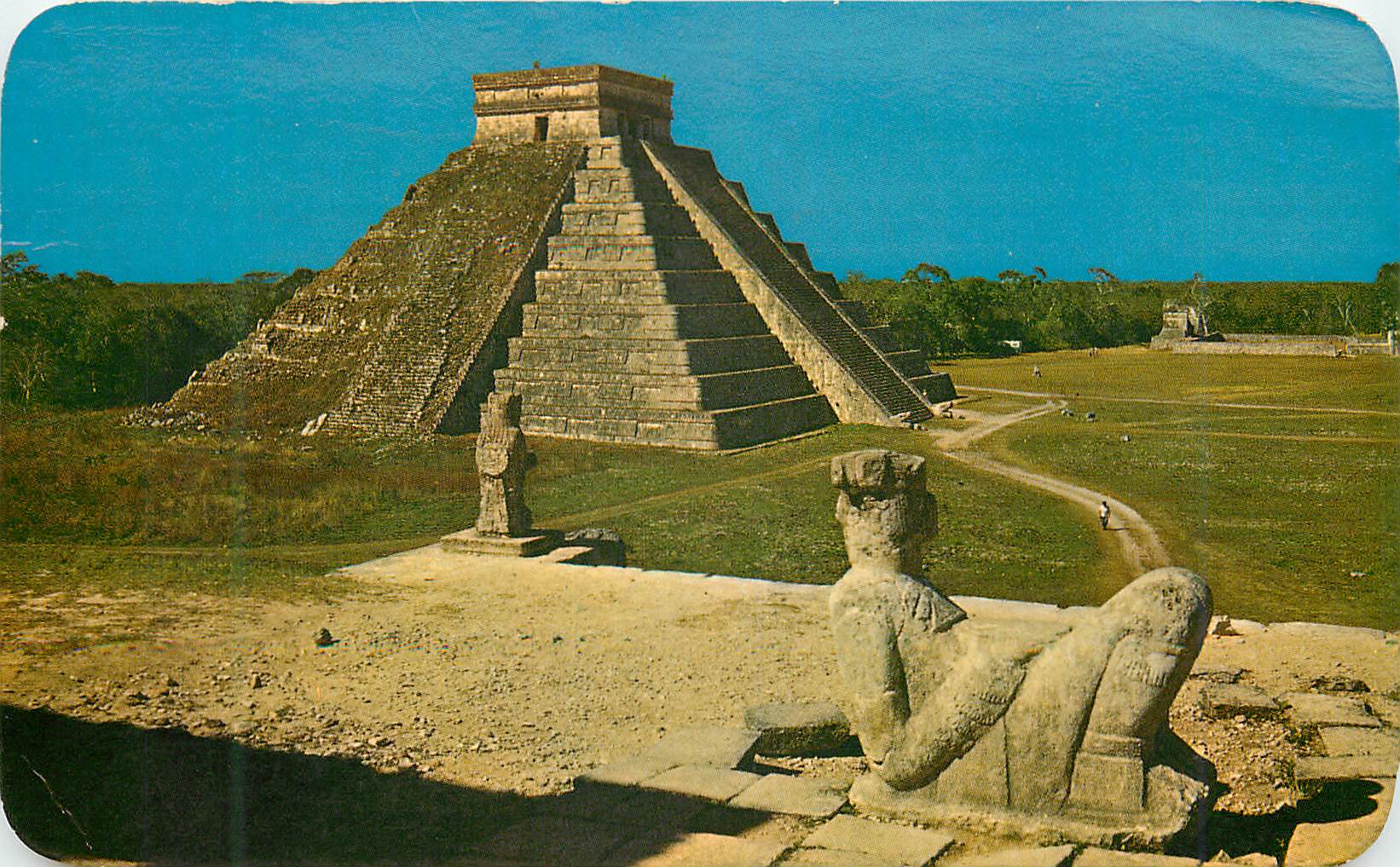 CPM El Castillo The Castle Chichén Itzá. Yucatán. Mexico.