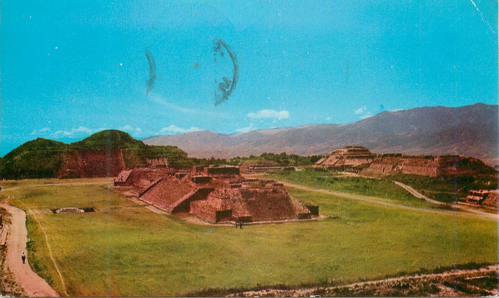 CPM Ruinas de Monte Albán. Oaxaca Mexico The Monte Alban ruins