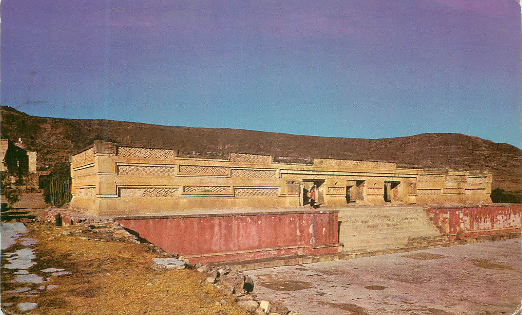 CPM PYRAMID OF MITLA OAXACA.MEXlCO
