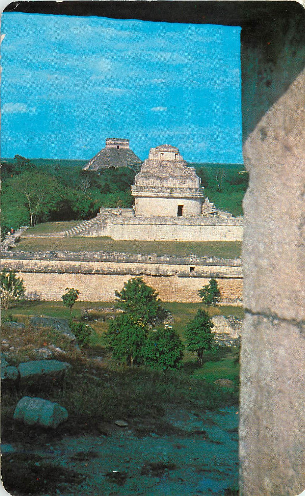 CPM View towards the Observatory South Zone CHICHEN ITZA Yucatán Mexico