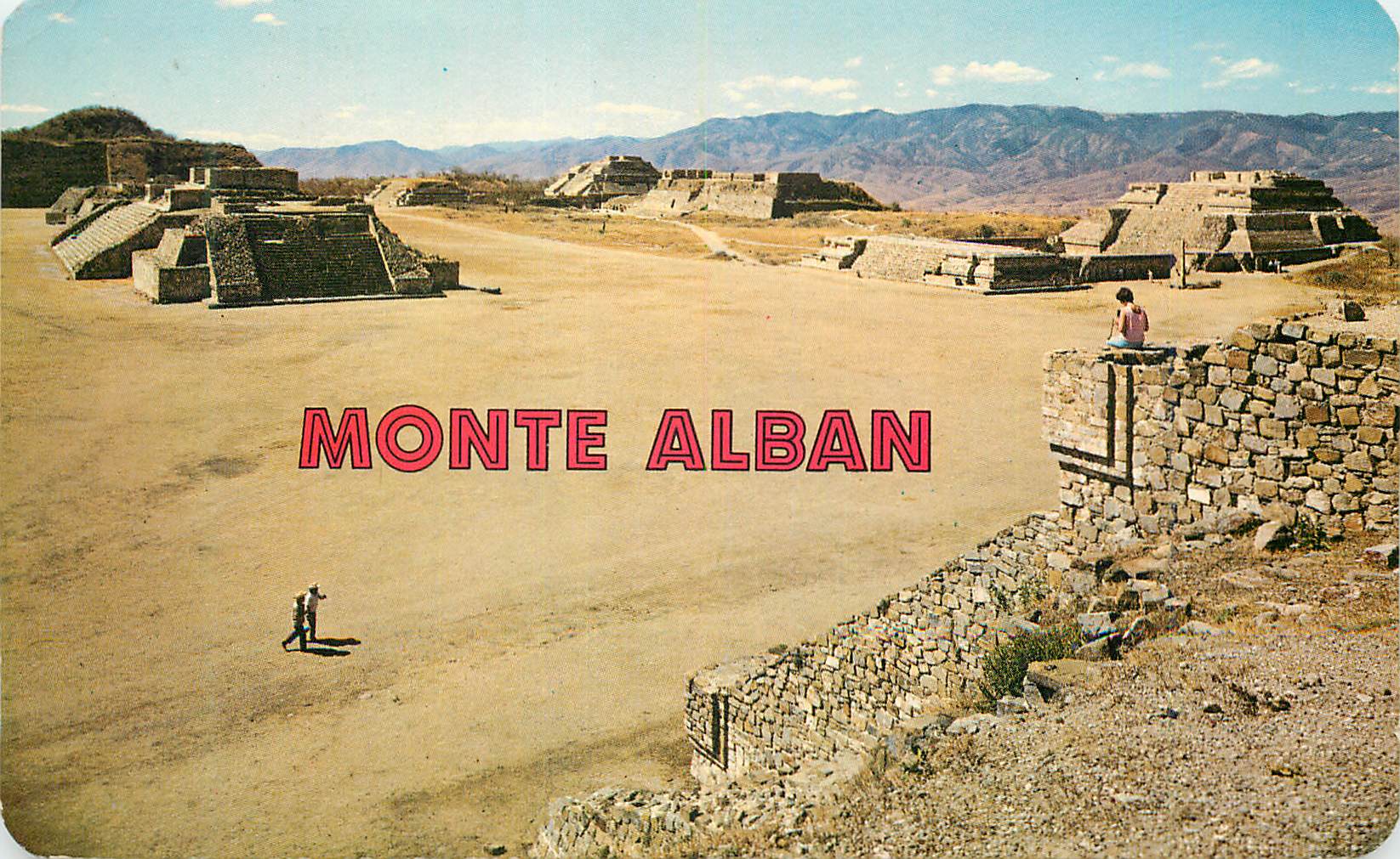 CPM Ruins at the Archeological Site of Monte Albán