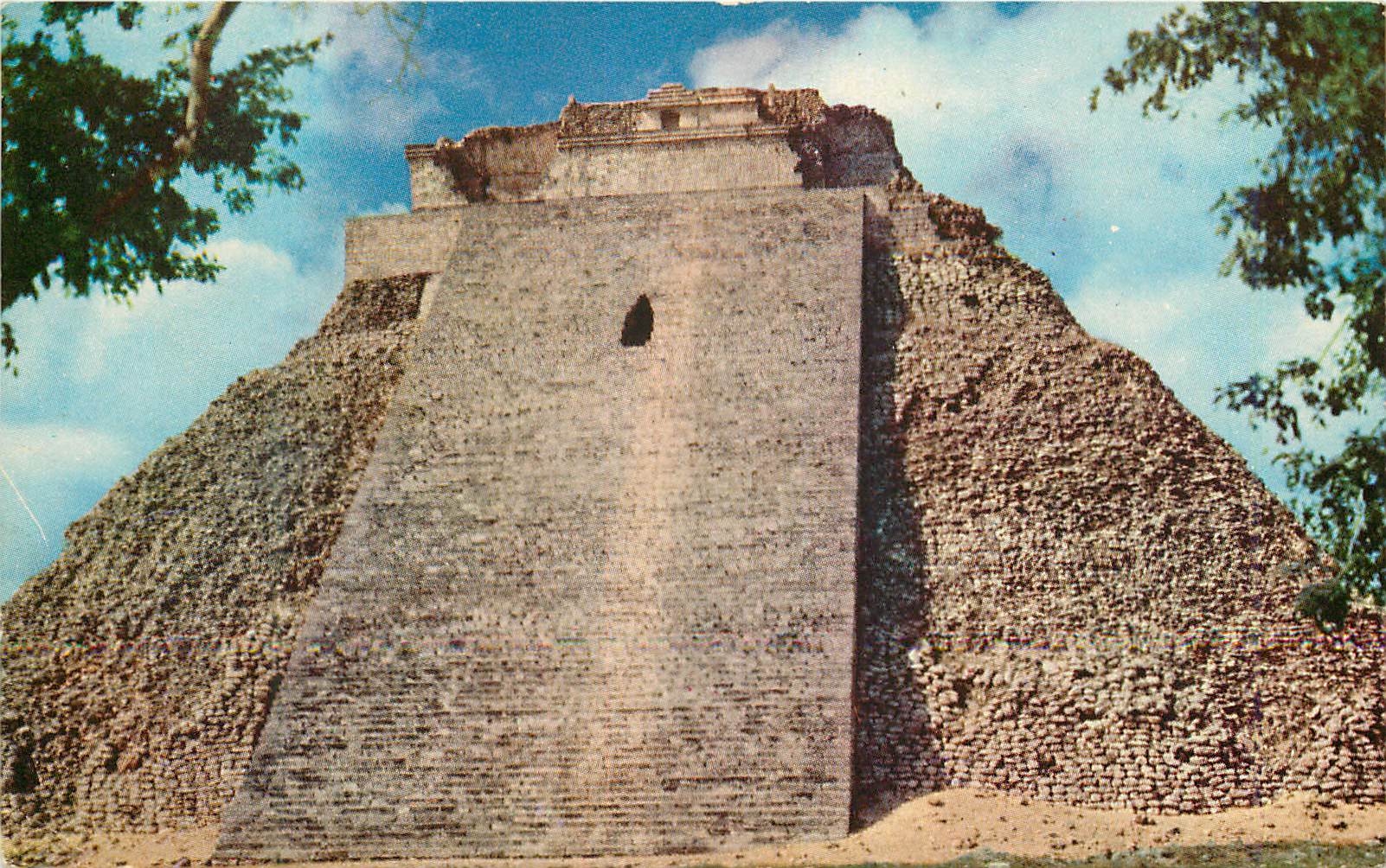 CPM The Soothsayer s Castle at Uxmal Yucatan Mexico