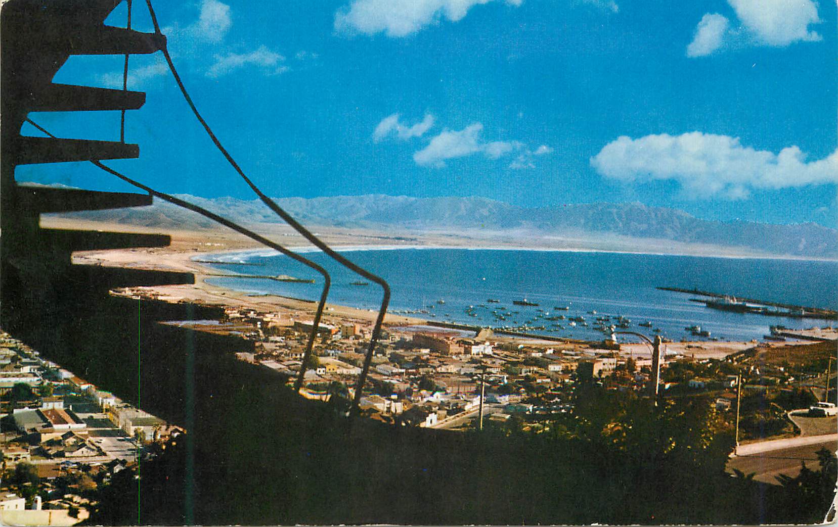 Vue panoramique d'Ensenada — Baja California, Mexique — Libreria Ramírez