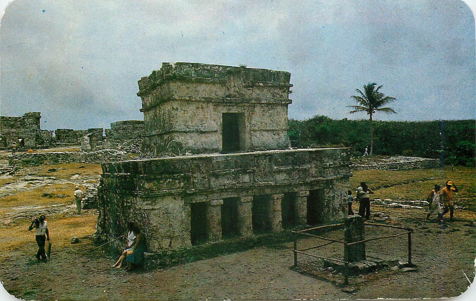 CPM The Temple of the  Frescos Mexico