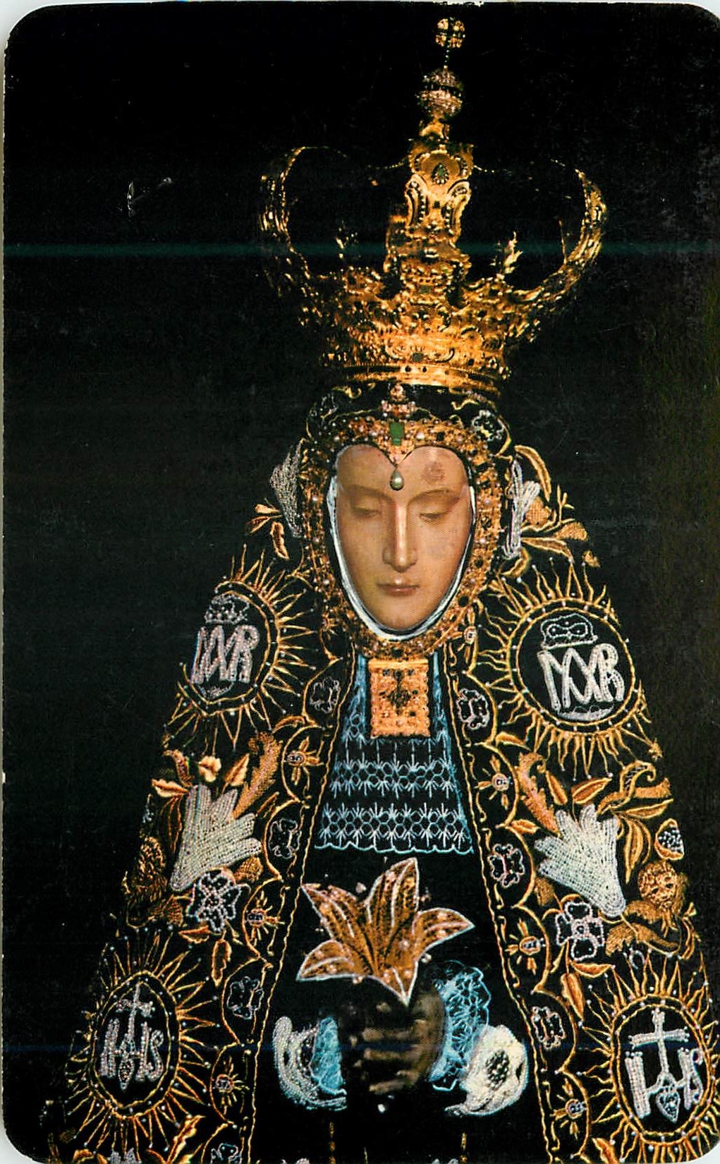 CPM The Virgin of Solitude Oaxaca Mexico