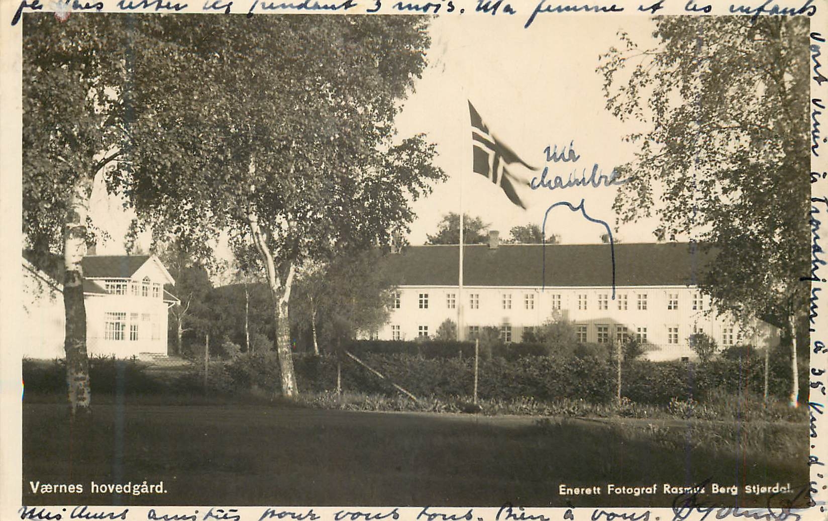 Værnes hovedgård — Éditeur : Enerett Fotograf Rasmus Berg Stjørdal