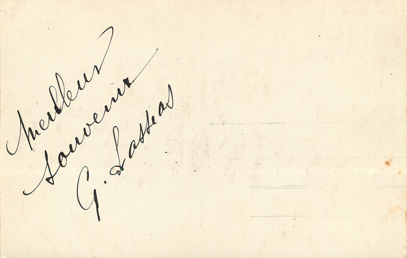 CPA Breikva Koldedalen — Rückseite