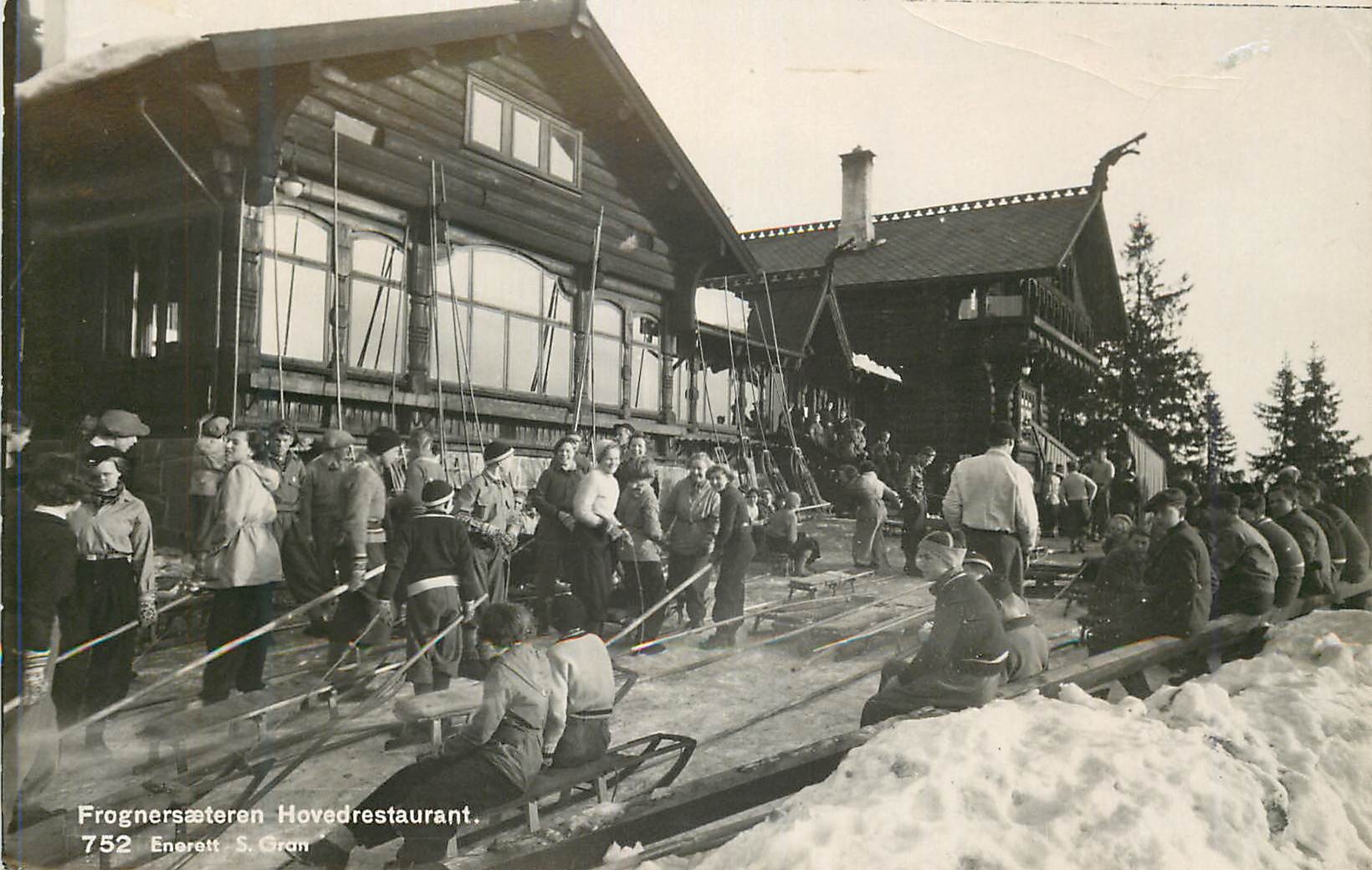 Frognersæteren Hovedrestaurant — Enerøtt - S. Gran — n° 752