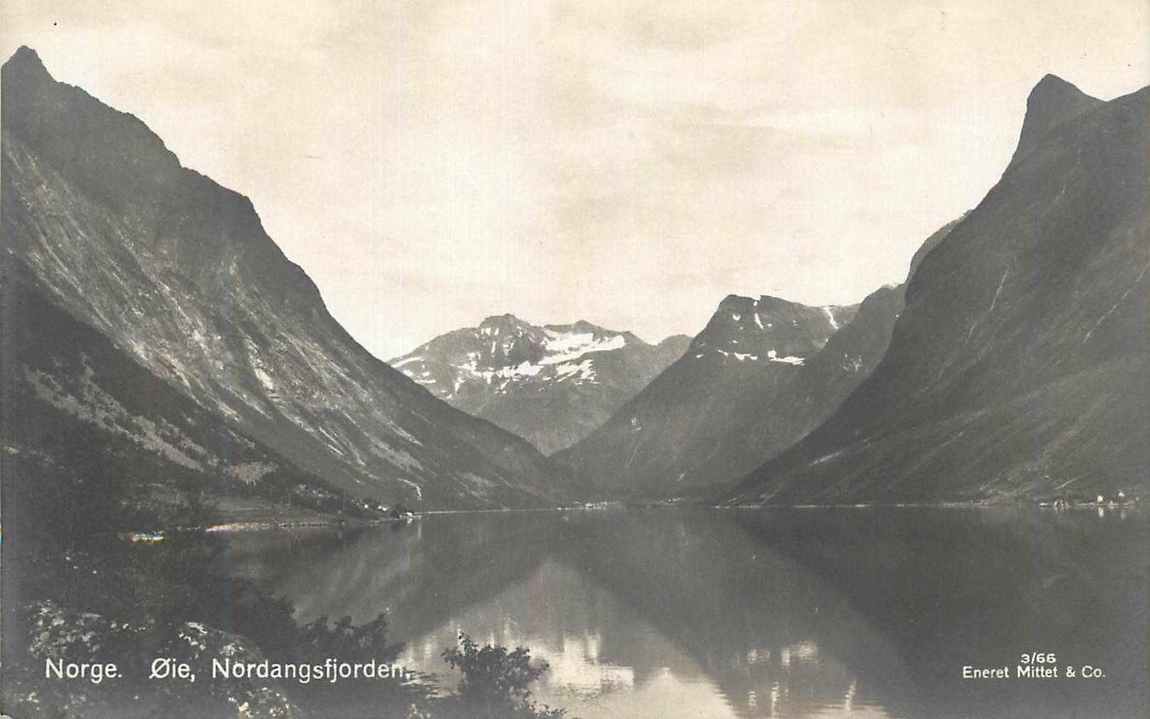 CPA Norge  Oie  Nordangsfjorden
