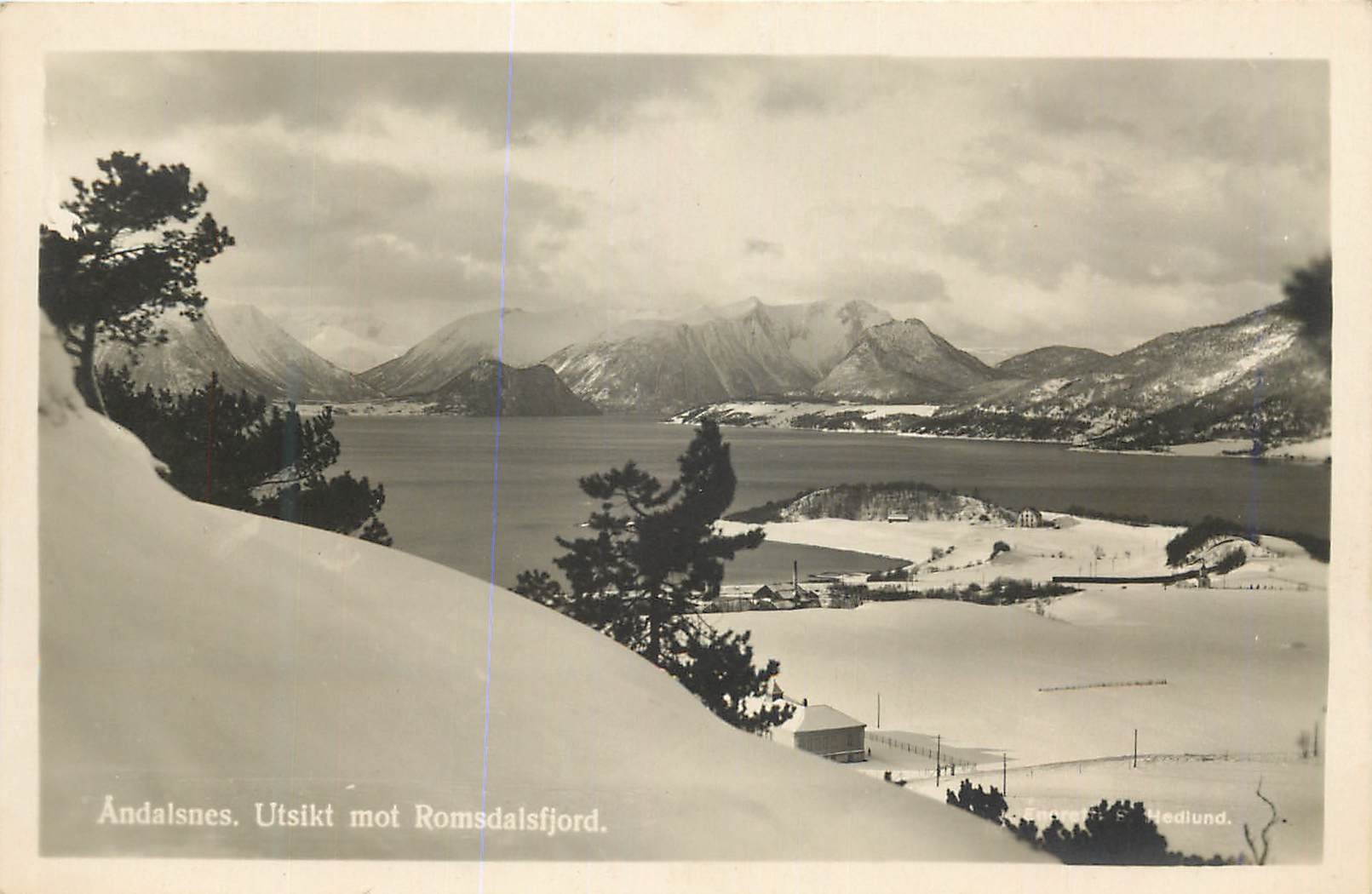 Åndalsnes — Vue sur le fjord de Romsdalsfjord — Hedlund