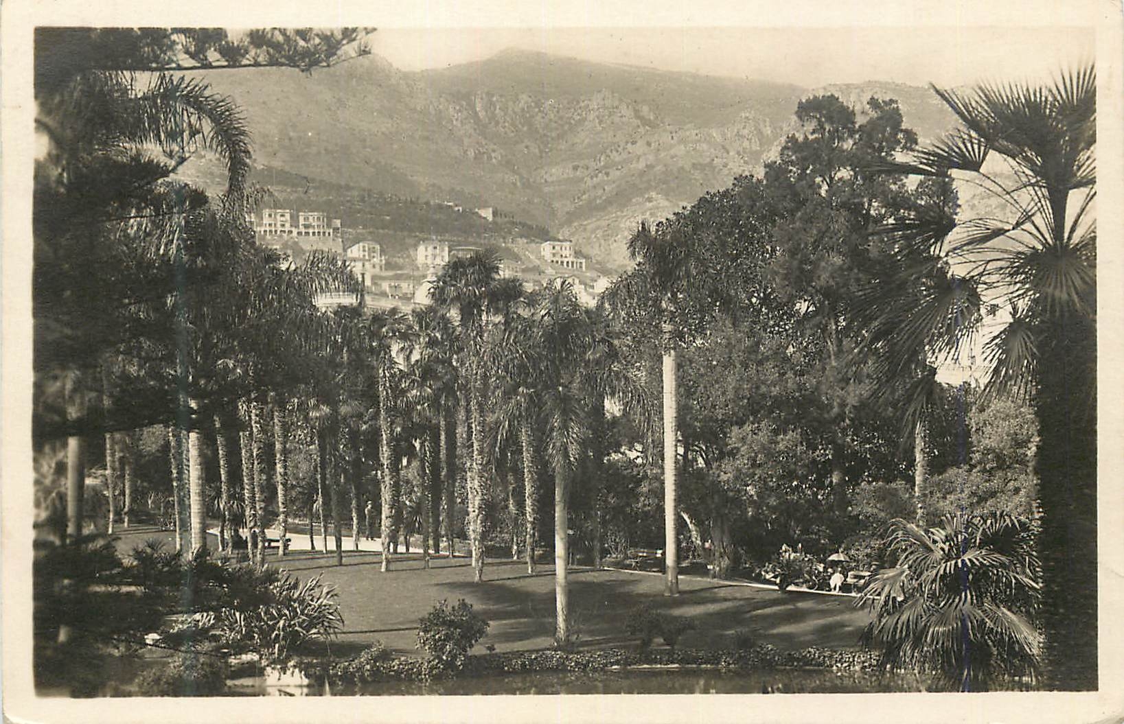 CPA MONTE-CARLO Les Jardins du Casino
