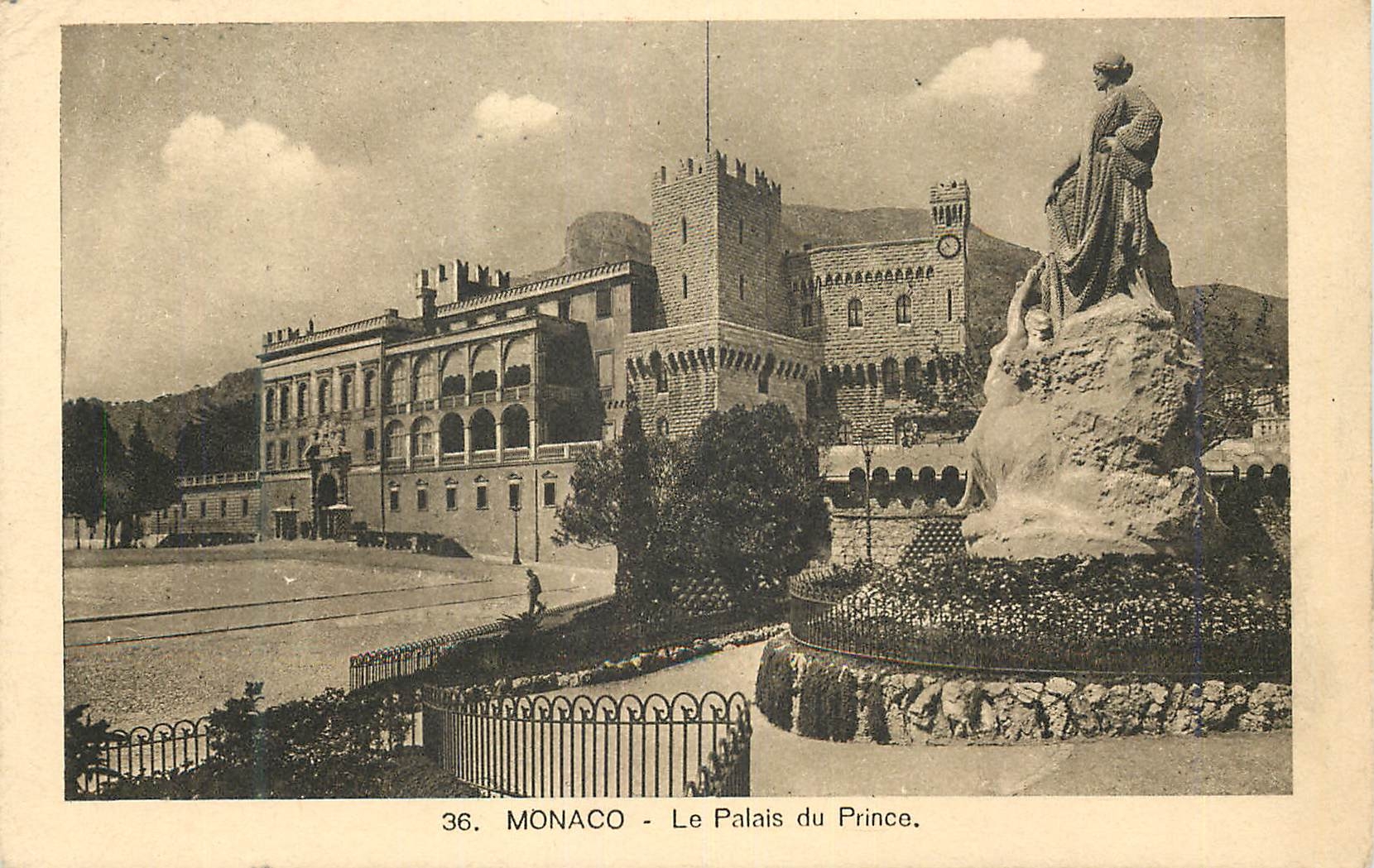 CPA MONACO - Le Palais du Prince