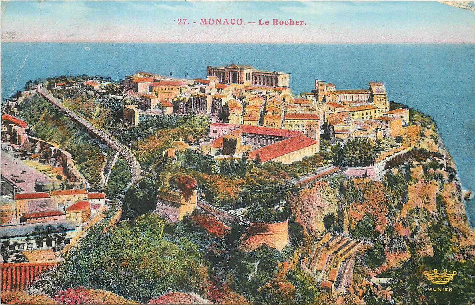 CPA MONACO Le Rocher