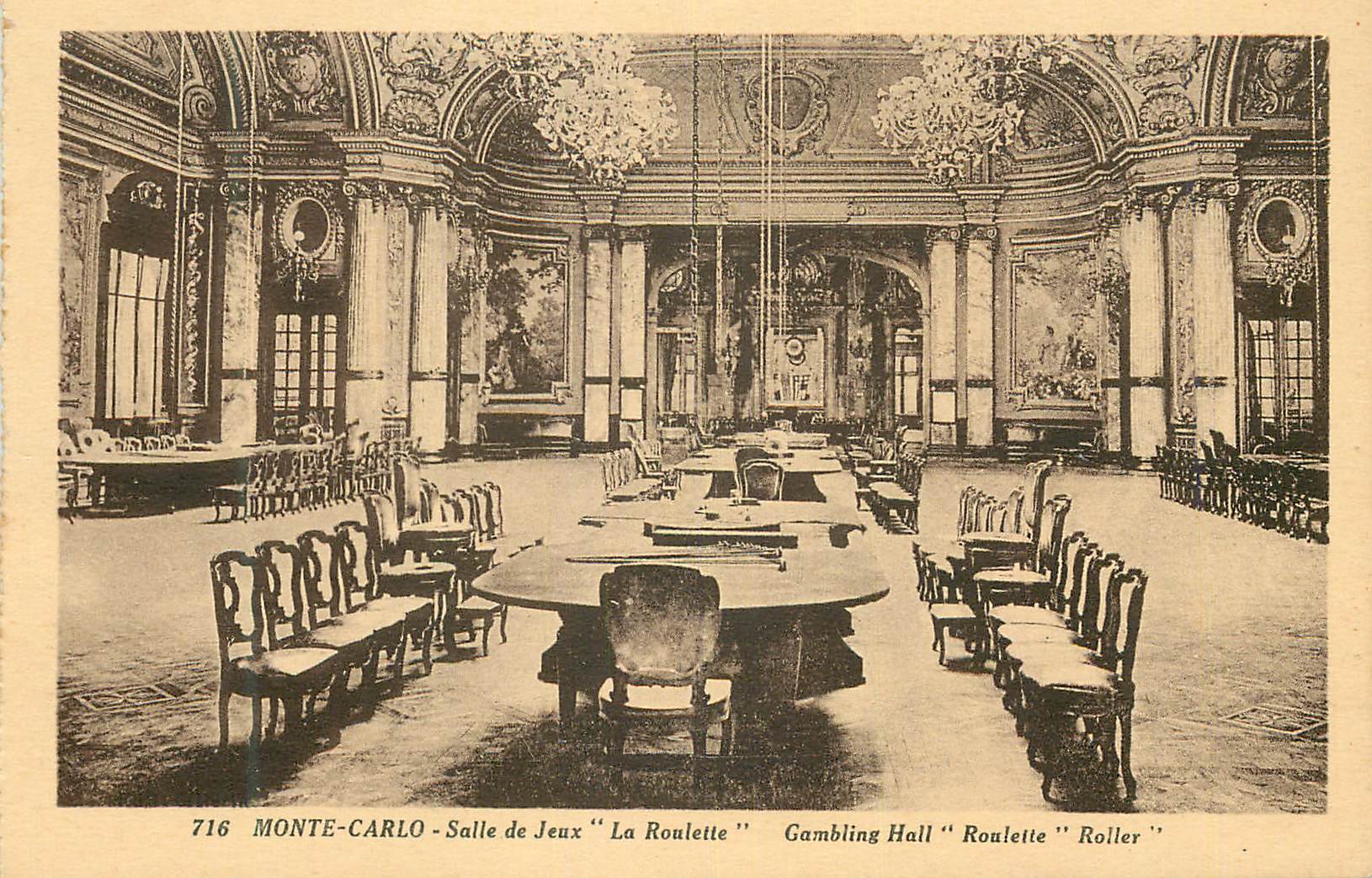 CPA MONTE-CARLO - Salle de Jeux La Roulette