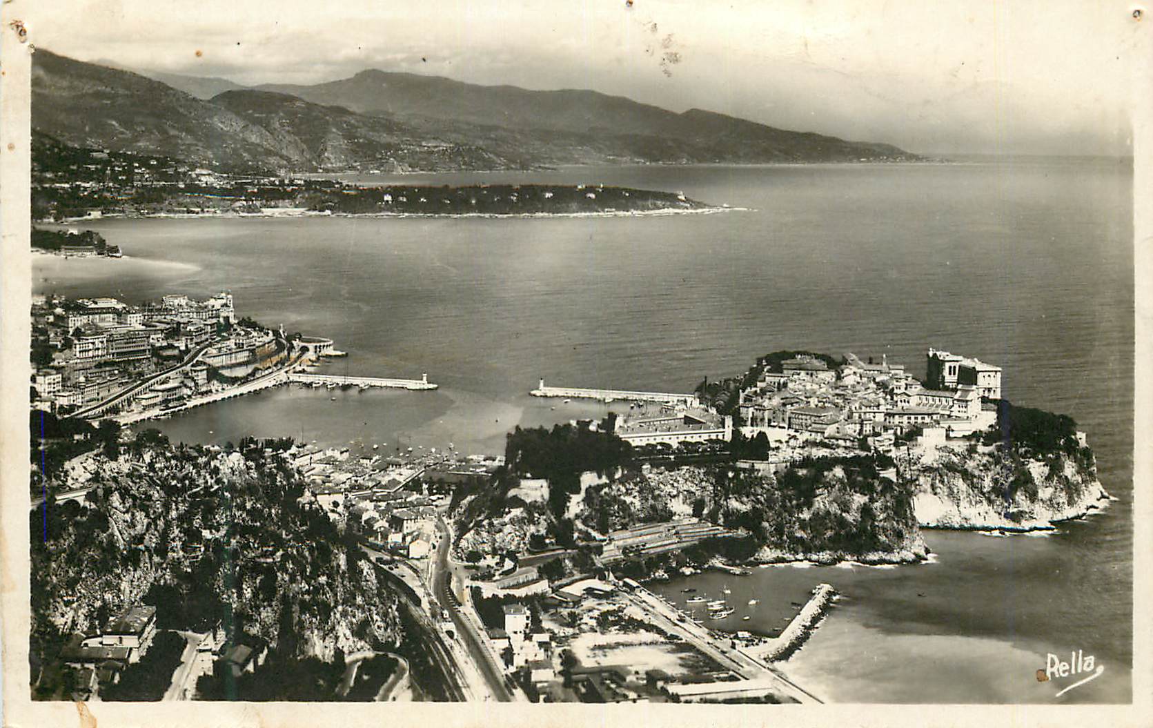 CPA MONTE-CARLO et Le Rocher de Monaco Collection La Cote d Azur