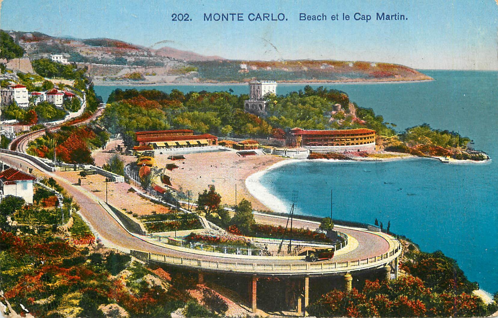 CPA MONTE CARLO Beach et le Cap Martin