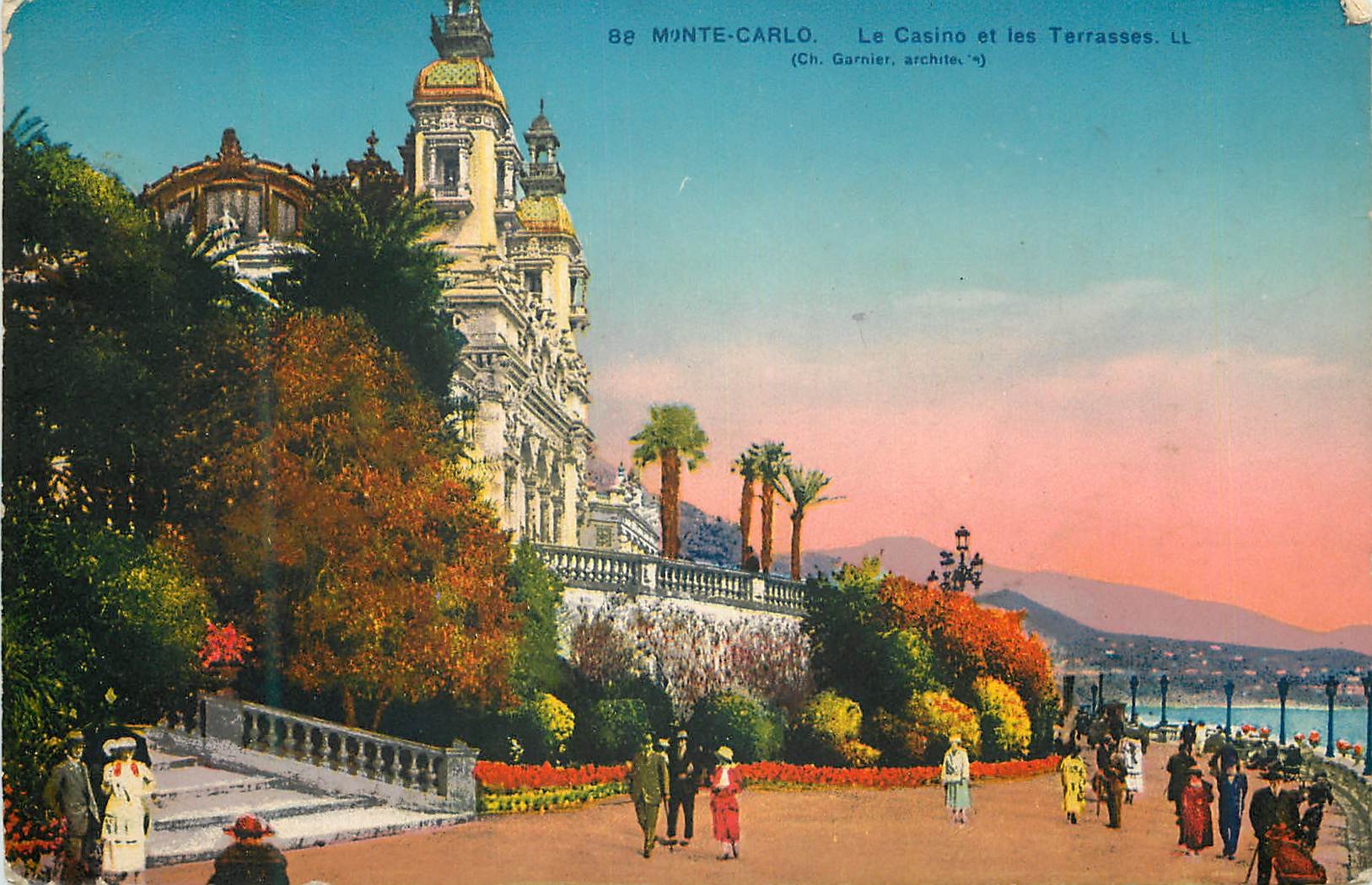 CPA MONTE-CARLO - Le Casino et les Terrasses