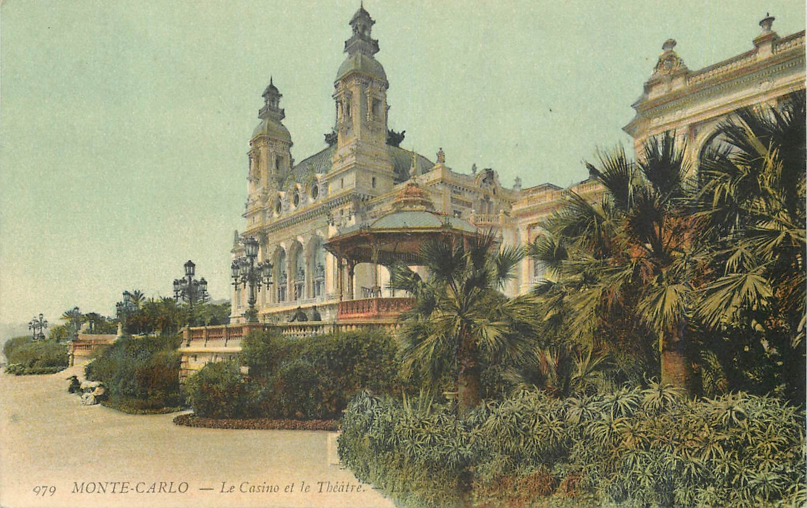 CPA Monte-Carlo - Le casino et le Theatre