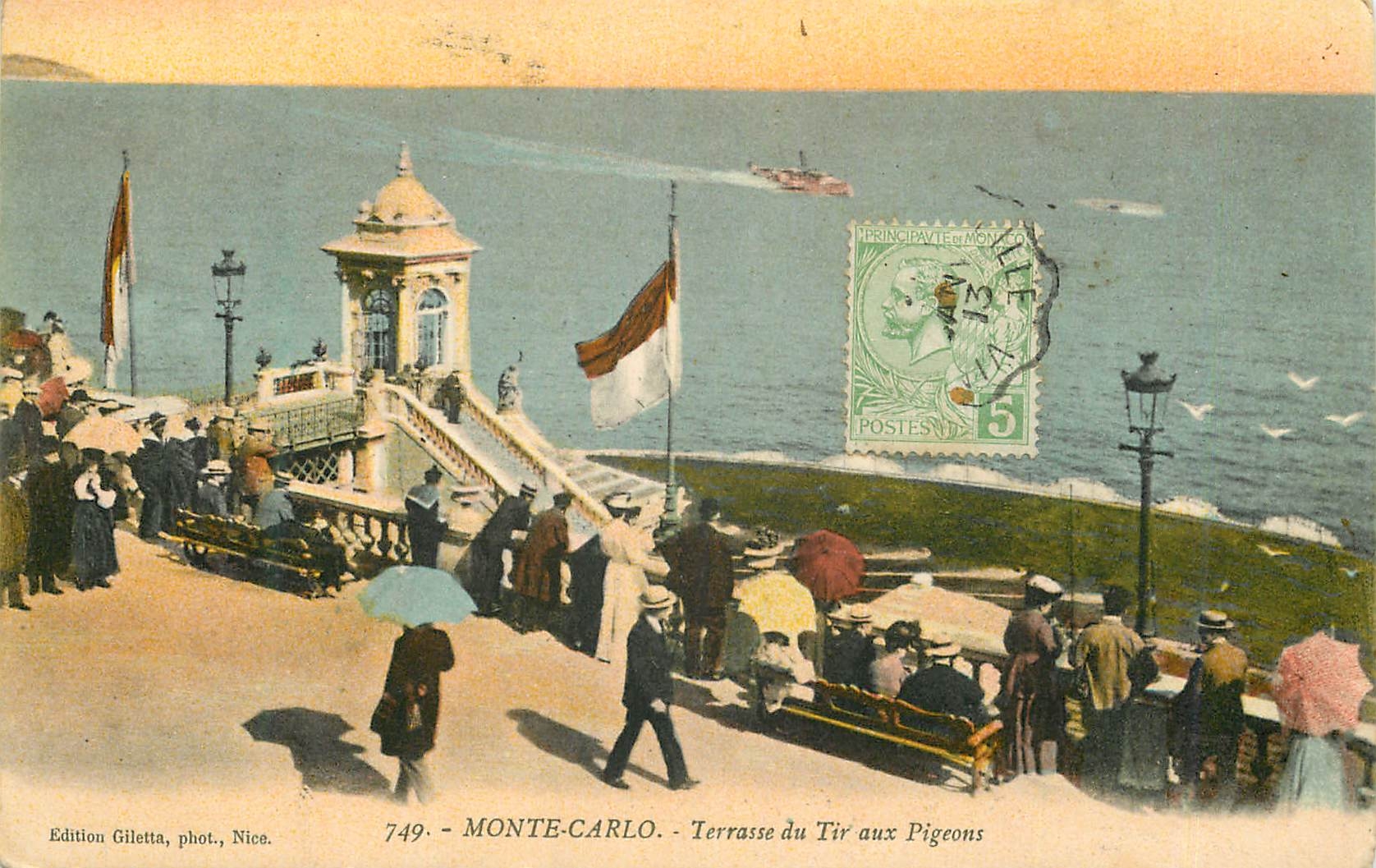 CPA MONTE-CARLO - Terrasse du Tir aux Pigeons