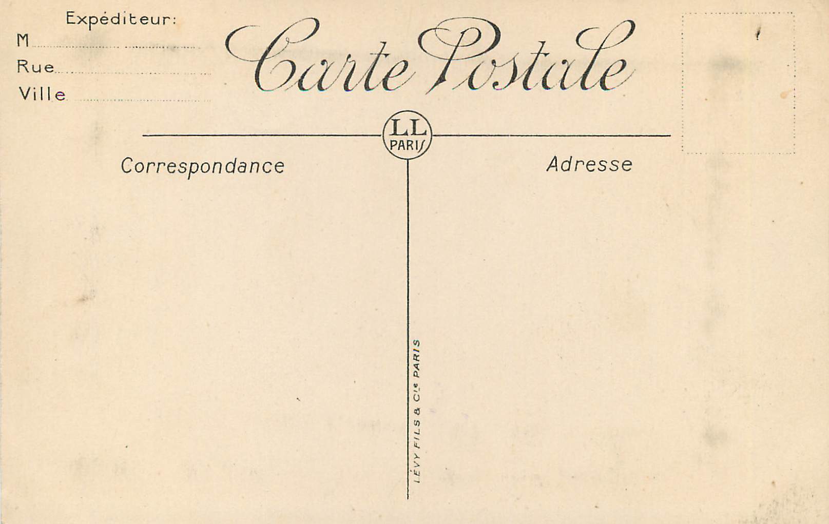 CPA MONTE-CARLO Le PALAIS DU PRINCE — Rückseite