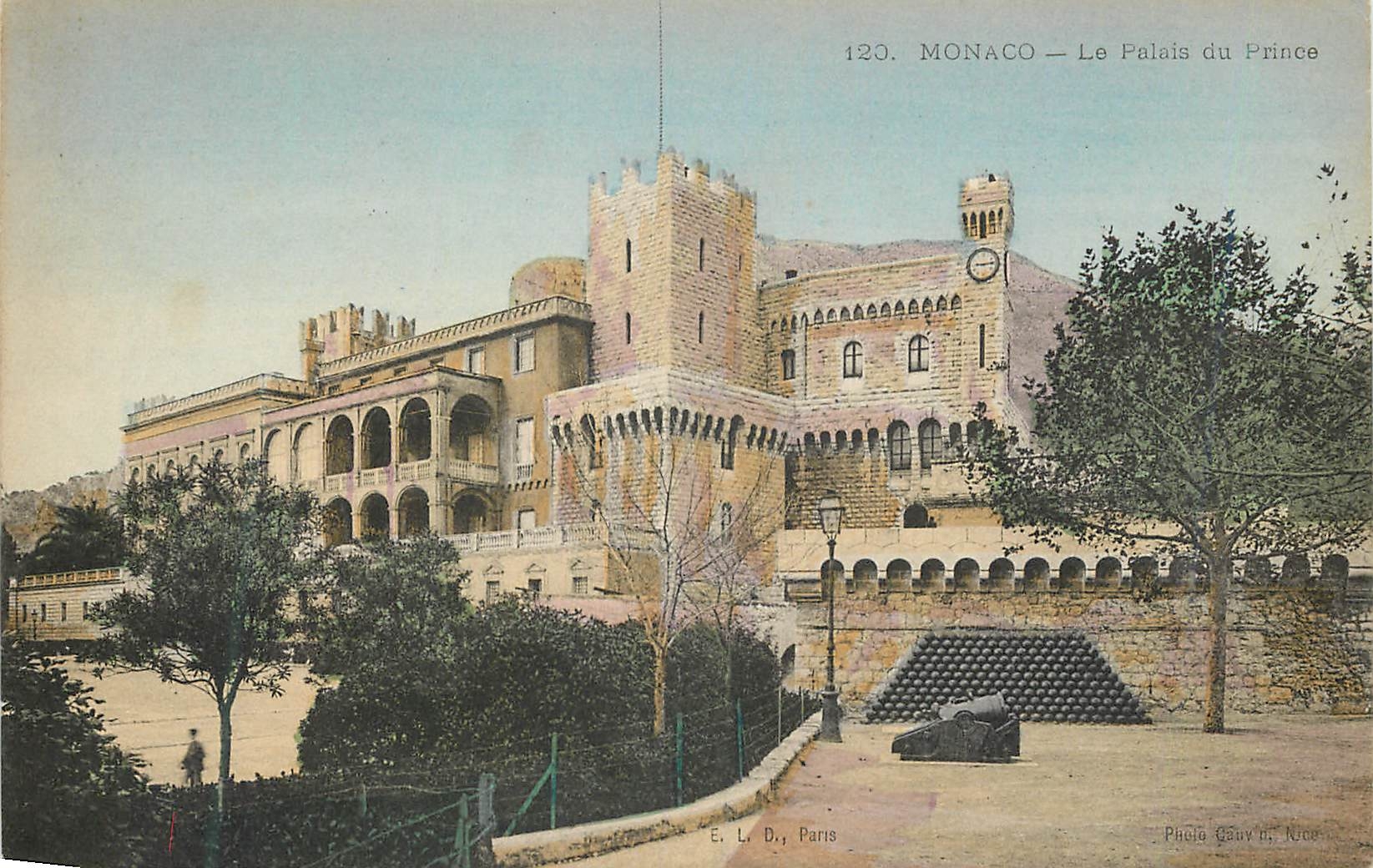 CPA MONTE-CARLO Le PALAIS DU PRINCE
