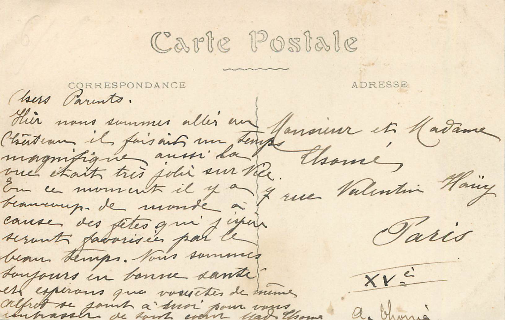 CPA MONACO  Vue generale de la Principaute — Rückseite