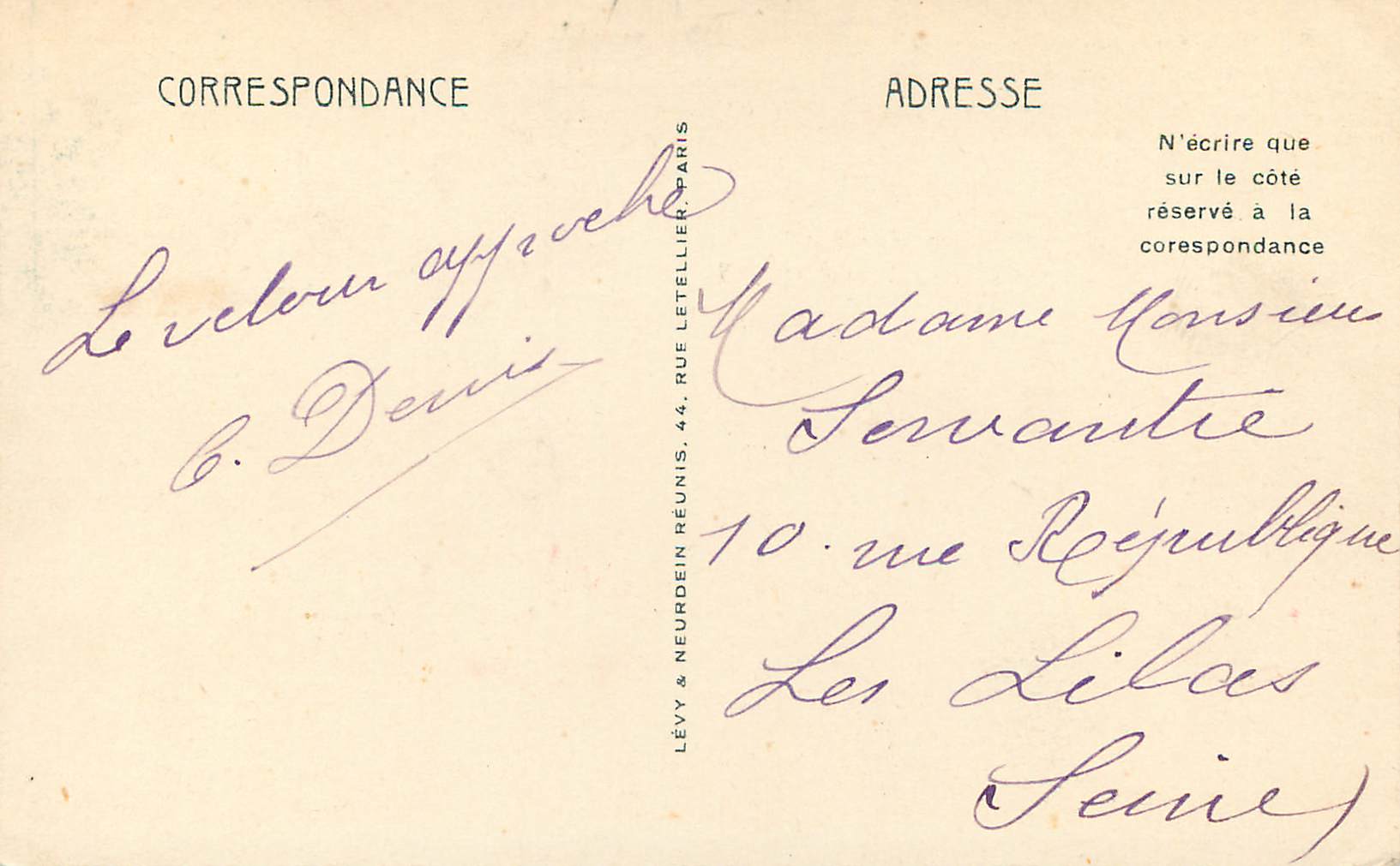CPA Monte-carlo Les Terrasses et le Casino — Rückseite